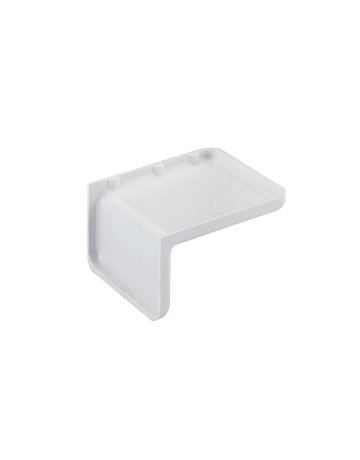 Eurowinkel Abdeckkappe, weiß - Hettich