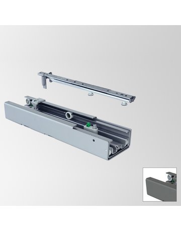 Vollauszug Dispensa 90°, silber - Hettich