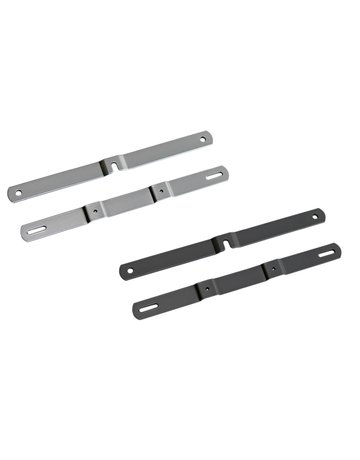 Stabilisator für Rahmenfronten Dispensa Junior Slim, 300 mm, anthrazit - Hettich