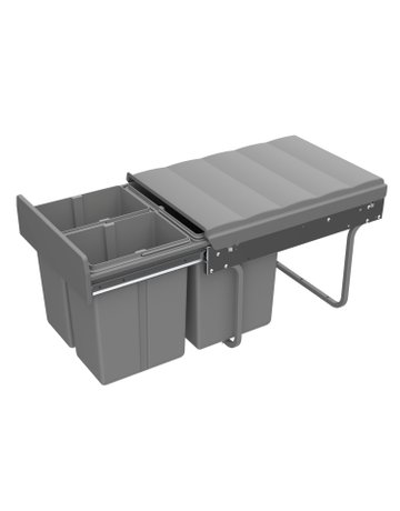 Bin.it Trio II - 400, 1 x 16 l + 2 x 8 l - Hettich