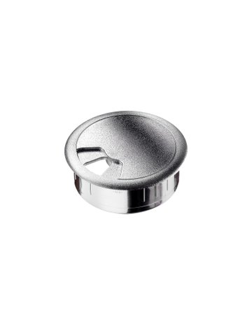 Kabeldurchlass, ø 80 mm, Chrom Optik glanz - Hettich