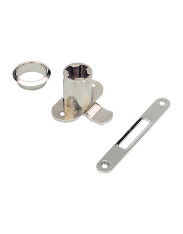 Hebelzylinder Org@Tower 10279 2mm gekröpft ,vs., Schließrichtung rs,vernickelt - Hettich