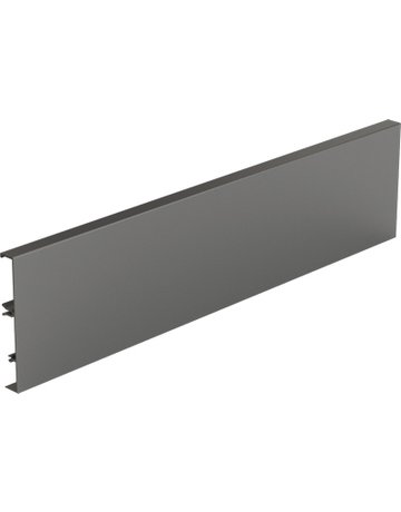 Aluminiumrückwand ArciTech, 126 x 2000 mm, anthrazit - Hettich