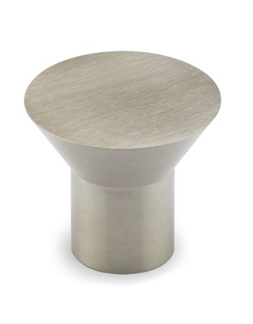 MB-Knopf, Ø20mm, Edelstahl Danum 9070744, edelstahl gebürstet - Hettich