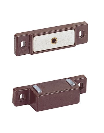 Fangmagnetschnäpper M 64 / GP 5, 50 N, braun passiviert - Hettich