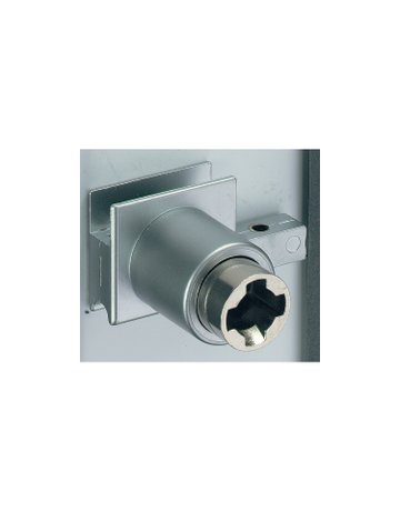 Zylinderdruckschloss für auswechselbare Innenzylinder für 2-türige Schiebetürschränke - Hettich