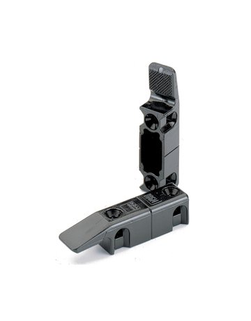 Hettich Multi Clip Einhängebeschlag Kunststoff schwarz 64mm