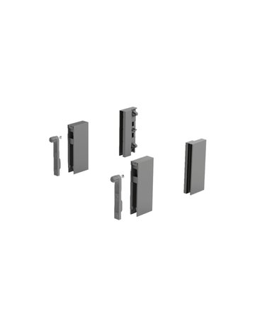 DesignSide Adapter ArciTech / 92 mm, anthrazit - Hettich