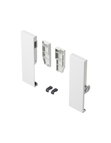 Verbinder für Front ArciTech / 186 mm, weiß - Hettich