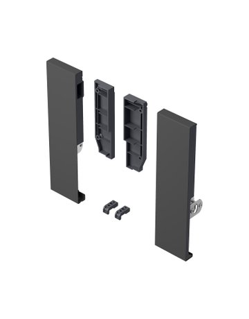 Verbinder für Front ArciTech / 218 mm, anthrazit - Hettich