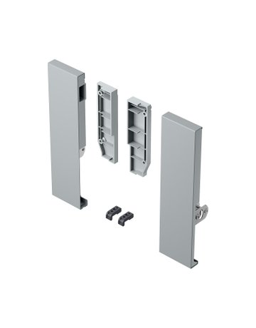 Verbinder für Front ArciTech / 218 mm, silber - Hettich