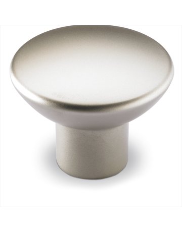 Möbel- Knopf, Ladera, 9112644, Durchmesser 35mm, Höhe 28mm, Zink matt vernickelt - Hettich