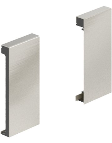 Innenschubkasten- Frontverbinder, ArciTech, 9123085, champagner/edelstahloptik - Hettich