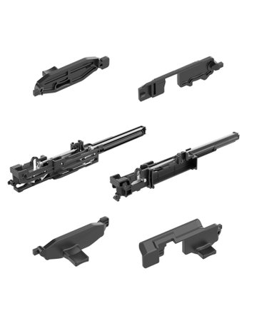 Selbsteinzugsgehäuse mit Dämpfung Silent System 40 - Hettich