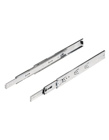 Kugelauszug KA 5632, 12,7 mm Einbaubreite, 650 mm, verzinkt, passiviert, blau passiviert - Hettich