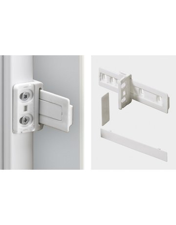 Schleppbeschlag für Kühlschrankumbauten - Hettich