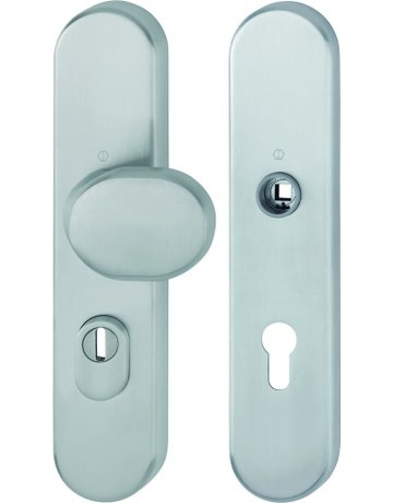 Sicherheits-Wechselgarnitur E86G/3332ZA/3310 LS oval ,15mm,ES1,ZA/PZ 72/8,F69 - HOPPE