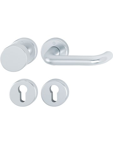 Wechselgarnitur Rosette58/42KV/42KVS/138LGRT-F1 8 PZ - HOPPE