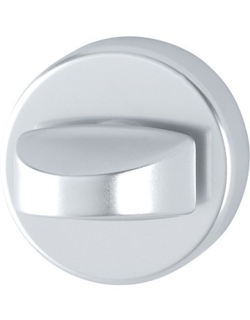 Schlüsselrosettenpaar 42KVS rund,WC/S, 9mm,TS 37-42,F1 - HOPPE