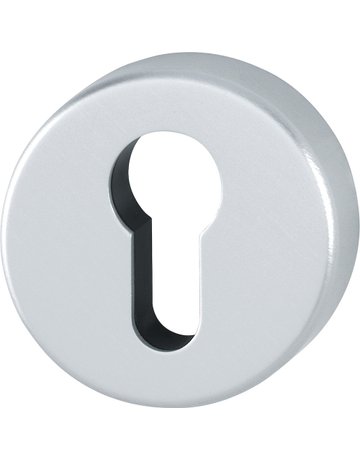 Schlüsselrosettenpaar 42KVS rund,PZ, 9mm,TS 37-42,F1 - HOPPE