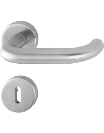 Zi.Rosettengrt.E138Z/42KV/42KVS OB Edelstahl - HOPPE