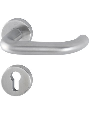 Zi.Rosettengrt.E138Z/42KV/42KVS PZ Edelstahl - HOPPE