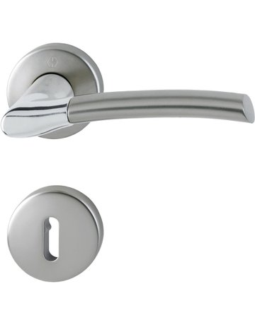 Garnitur RosetteM1602/19KV/19KVS-R/L F49/F9 8 OB - HOPPE