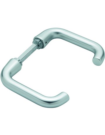 Drückerpaar Paris 138L 8mm,TS35-45,F1 eloxiert - HOPPE