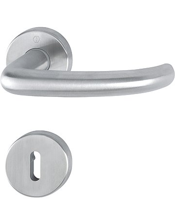 Zi.-Ros.Grt. E1301Z/42KV/42KVS, BB, F69 Edelstahl - HOPPE