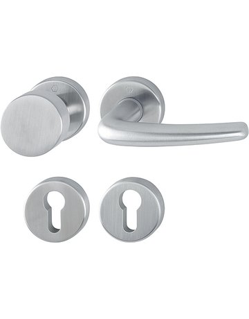 Wechselgarnitur RosetteE58/42KV/42KVS/1310Z F69 8 PZ - HOPPE