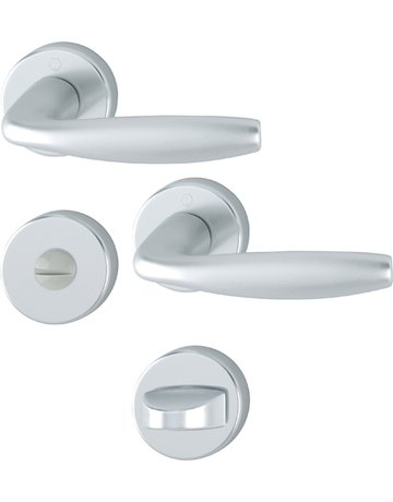 Garnitur Rosette1810/42KV/42KVSGRT-SST F1 8 8 SK/O - HOPPE