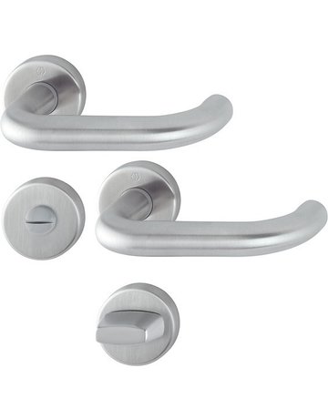 Garnitur RosetteE138Z/42KV/42KVSGRT-F69 8 SK/OL - HOPPE