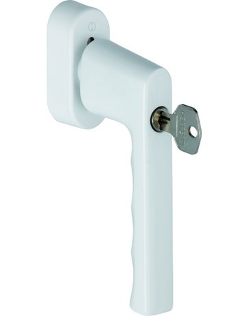 Fenstergriff 0700 S F9016 UD9020 100NM 32-42 mm - HOPPE