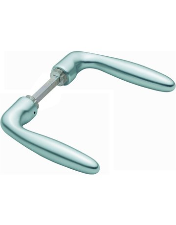 Drückerpaar Verona 1510 8mm,TS35-45,F1 eloxiert - HOPPE