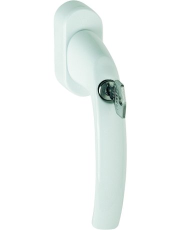 Olive Atlanta abschliessbar Secu 100 Nm mit Stift 32-42 / 10 mm Nocken Ral 9016 - HOPPE