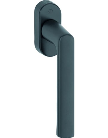 Fenstergriff 0700L/U26 Stand.,ov.,7/32-42,F9714M - HOPPE