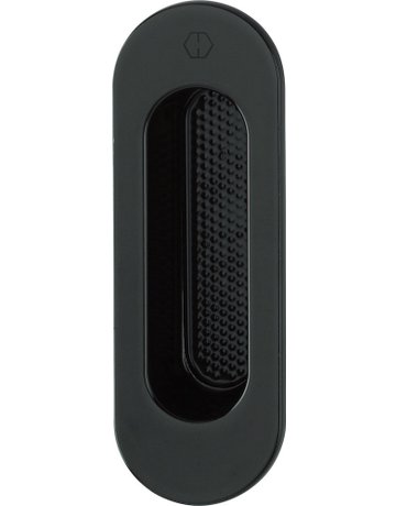 Muschelgriff 422 105x35,offen,d.br. - HOPPE