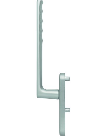 HS-Grt.,PZ,edelstahloptik matt Hamburg HS-0700/431N-AS außen - HOPPE