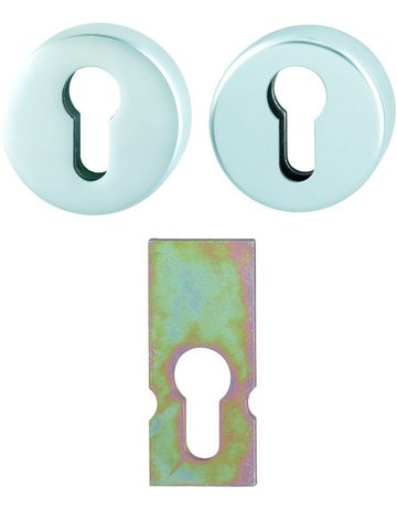 Schutzrosette 42NSA/42HS rd,12mm,ES1/PZ,F1,TS57-62 - HOPPE