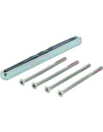 FH Befestigungsset Sertos GR/GR Rosette, M4x75, VK 9,TS 65-70 vz - HOPPE