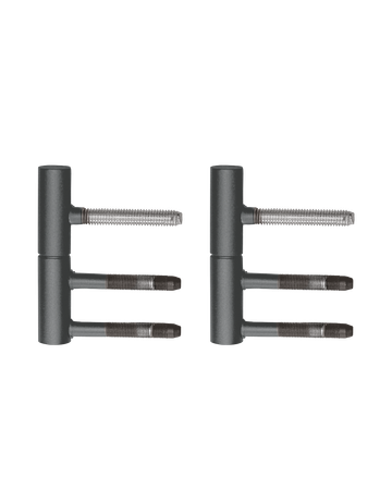 EGB 502 89 Band für Holztüren 2-tlg Titan grau für 1 Türe - Karcher Design