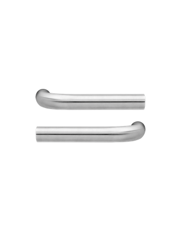 Griffpaar o.Griffrosette Malta ER25 ODS inkl. Stift Edelstahl matt - Karcher Design