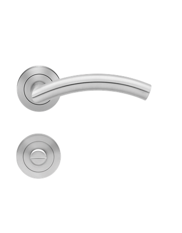 Drücker-Rosettengarnitur Korsika ER30 BAD Edelstahl matt TS 39-45mm - Karcher Design