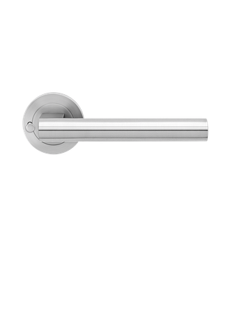 Griffgrt. Madeira ER45 S9 Edelstahl matt mit Drückerrosette /o.Schl.Rosette - KD Comfort