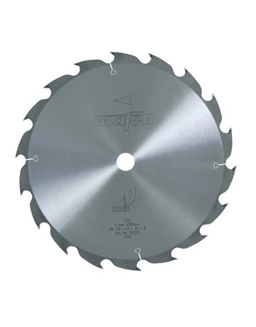 Sägeblatt-HM 370 x 2,2/4,2 x 30 mm, Z 18, WZ, für Längsschnitte in Holz (MKS 145 Ec) - Mafell