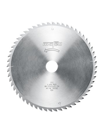 Sägeblatt-HM 237 x 1,8/2,5 x 30 mm, Z 56, WZ, für Querschnitte in Holz - Mafell
