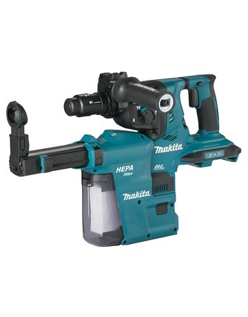 Akku-Bohrhammer für SDS-PLUS 2x18 V mit Bluetooth & Staubabsaugung DX09 - Makita