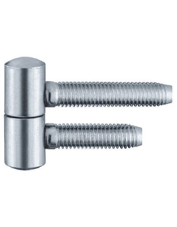 Fenster- Einbohrband, BAKA® A 1-13, für Drehflügel, 2-teilig, Ø 13mm, topzink - SIMONSWERK