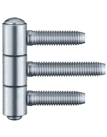 Fenster- Einbohrband, BAKA® C 1-13, für Kippflügel, 3-teilig, Ø 13mm, topzink - SIMONSWERK