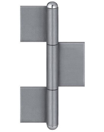 Anschweißband KO 8 3tlg,220x14x4 blank - SIMONSWERK